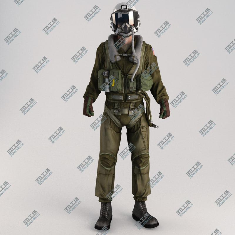 images/goods_img/202105073/Military Pilot V4 Rigged/2.jpg